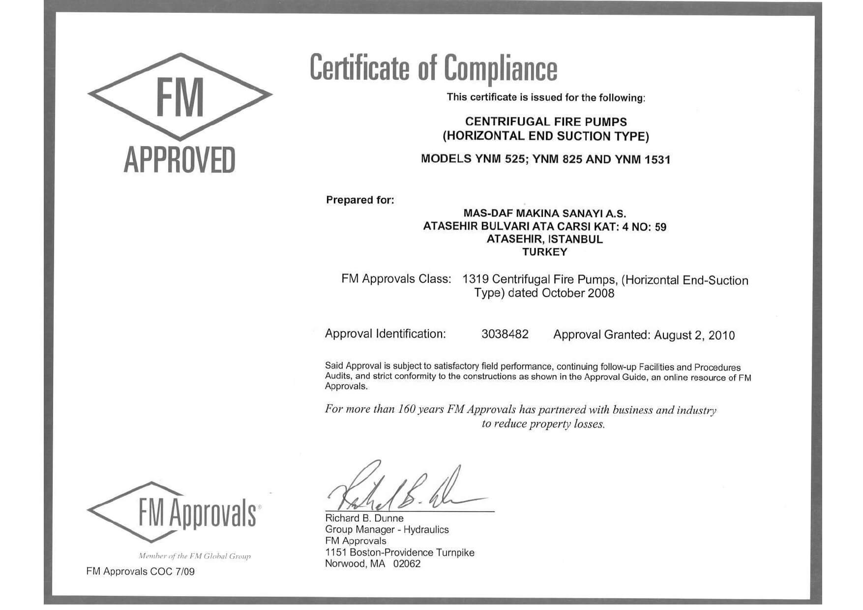 مضخة شفط نهائية FM YNM