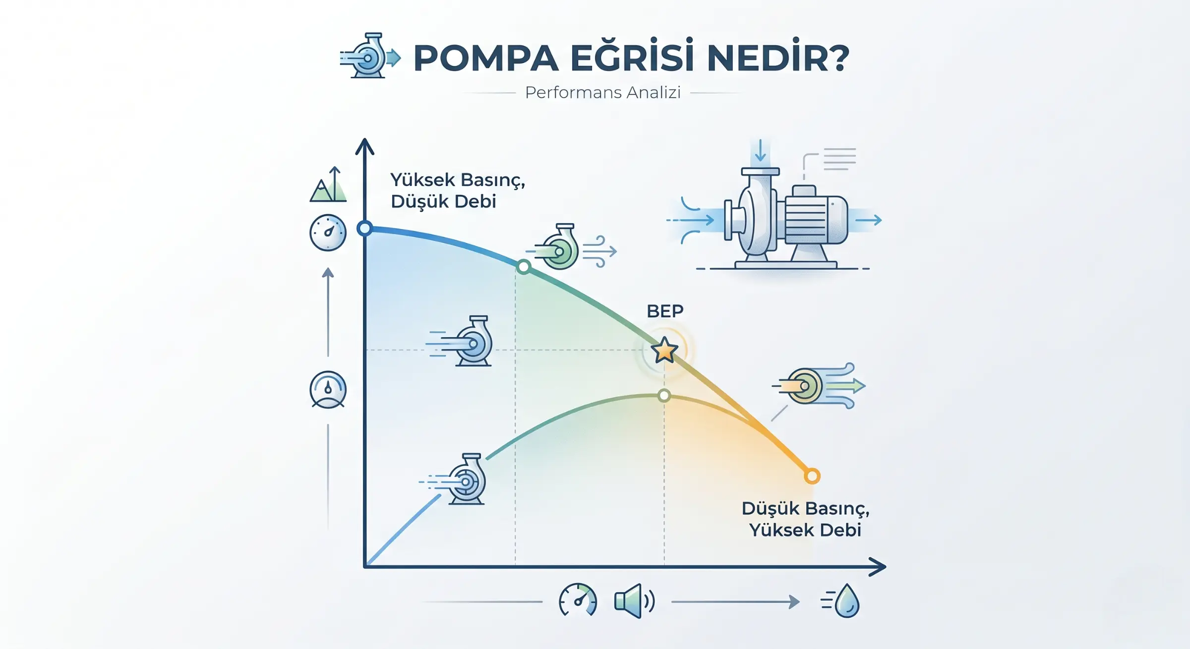 Pompa Eğrisi Nedir? Pompa Performans Eğrisi Nasıl Okunur?