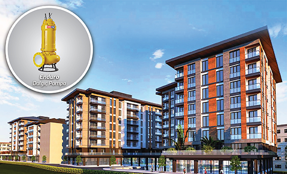 MASDAF in Emlak Konut GYO’s Urban Transformation Projects with its Smart Pump Technologies