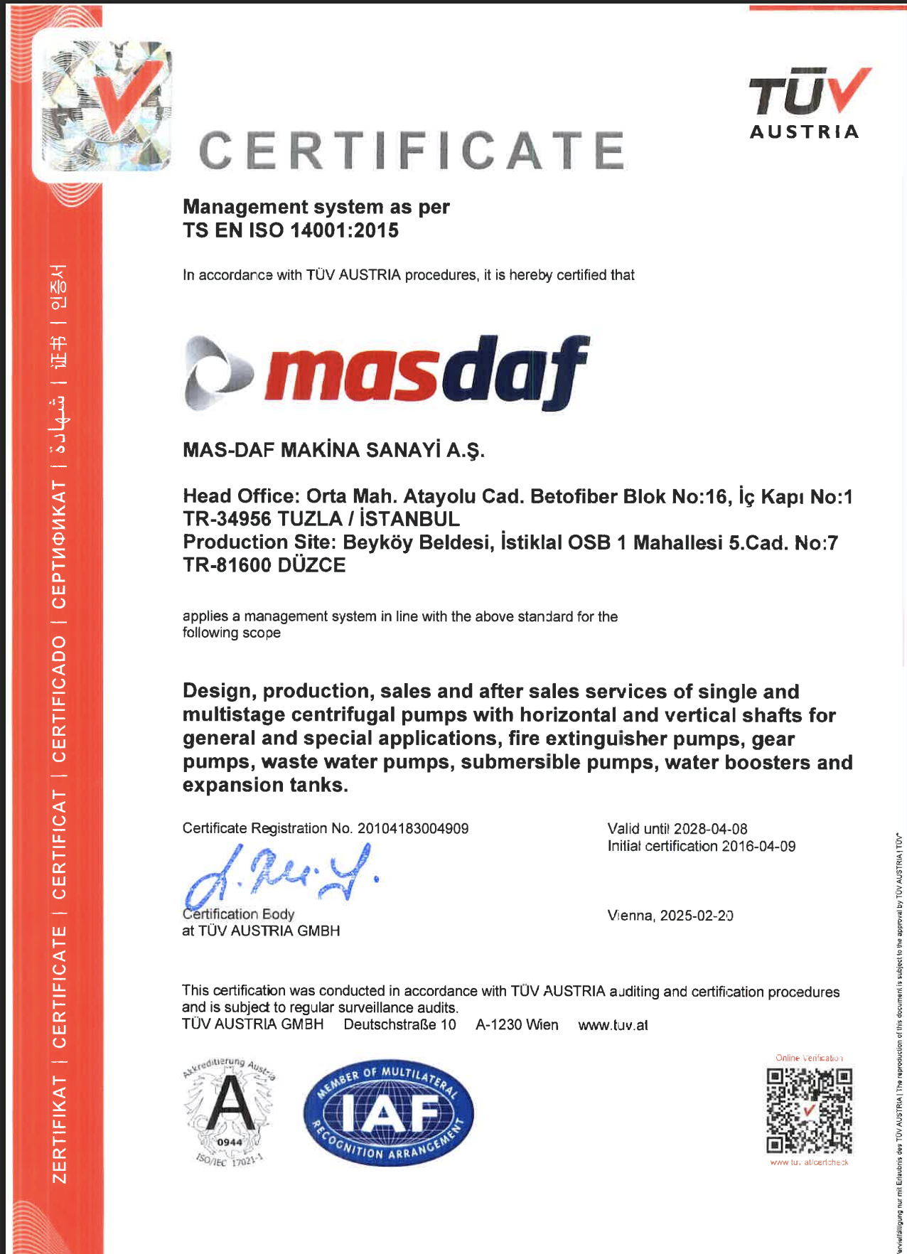 TS EN ISO 14001 (ENG)