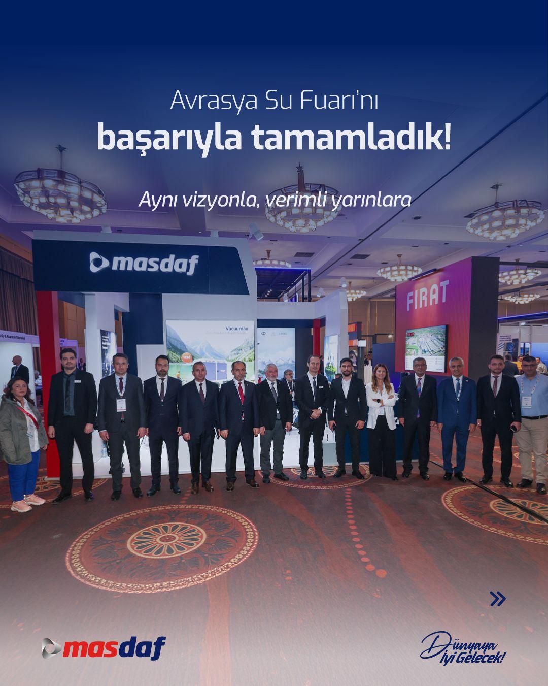 Masdaf, Avrasya Su Fuarı’nda EnduroDry ile yeni nesil dalgıç pompa çözümlerini tanıttı