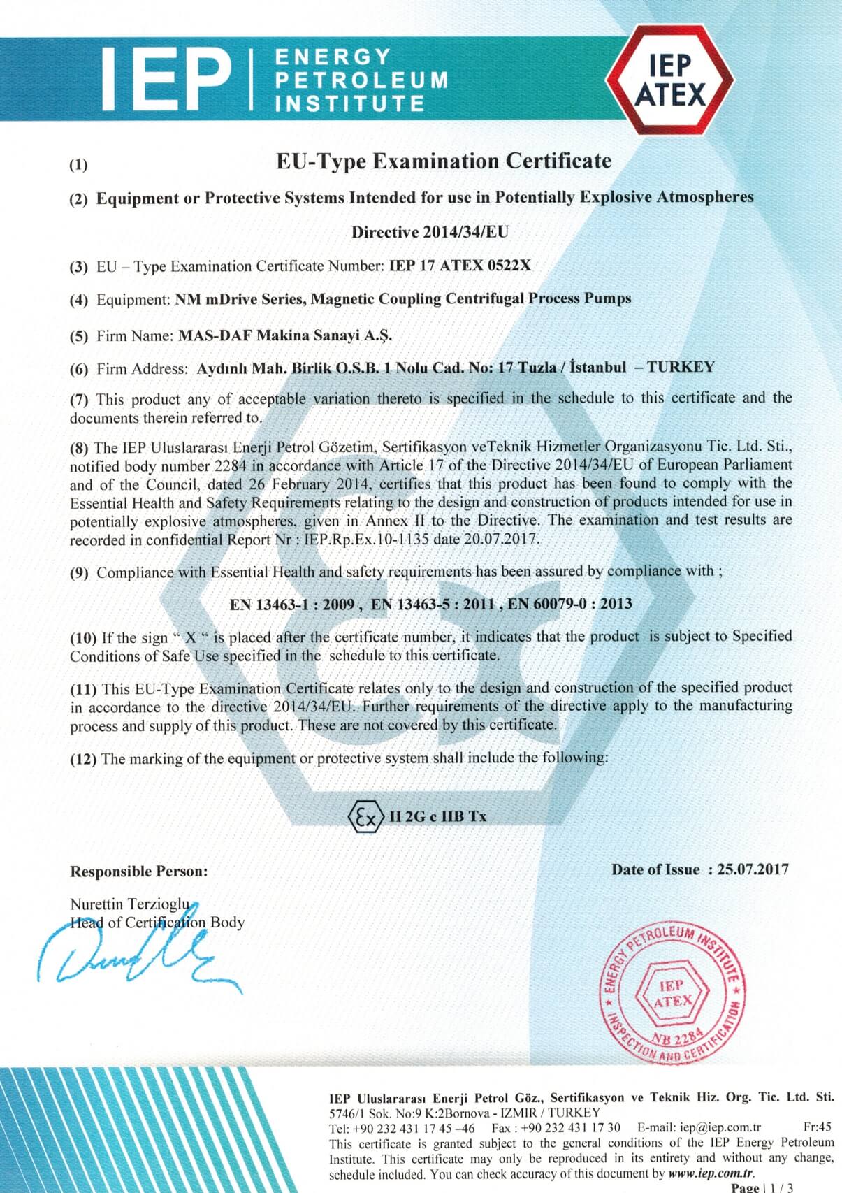 Atex NM m سواقة